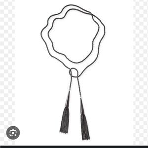 Kendra Scott Phara gunmetal necklace